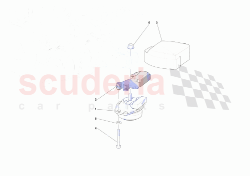 Part Diagram for Ferrari 959015