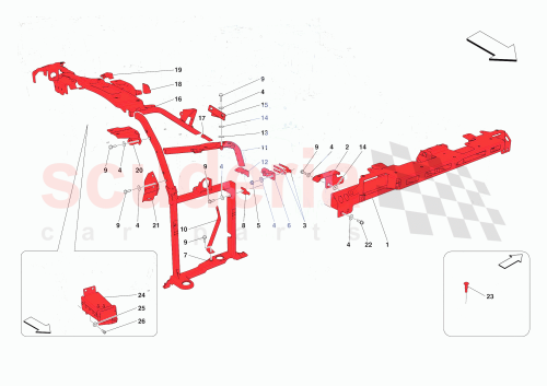 Part Diagram for Ferrari 985883015