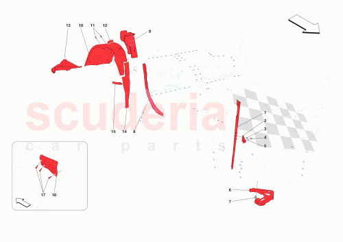 Part Diagram for Ferrari 985918020