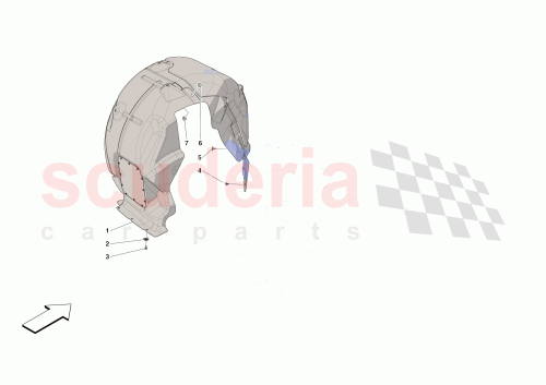 Part Diagram for Ferrari 968265