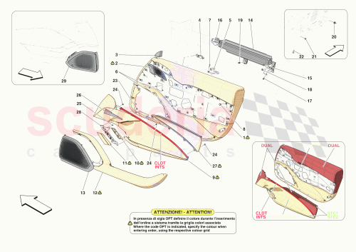 Part Diagram for Ferrari 902501