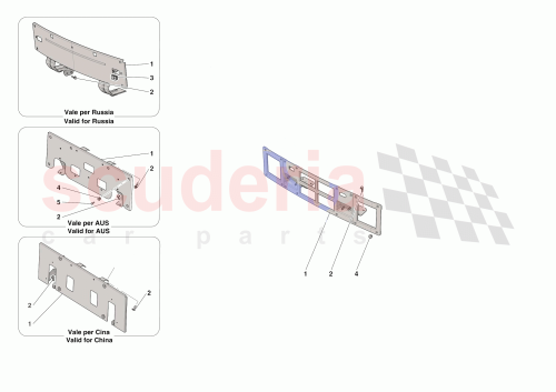 Part Diagram for Ferrari 791517