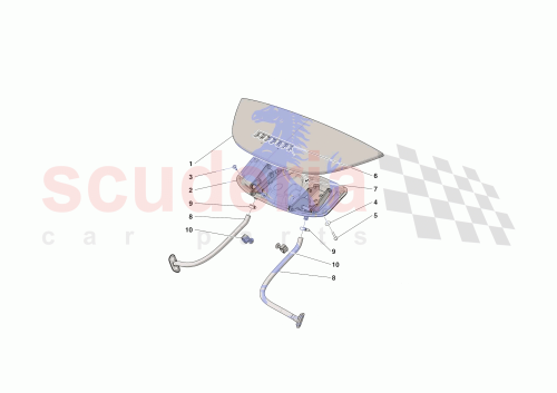 Part Diagram for Ferrari 775076