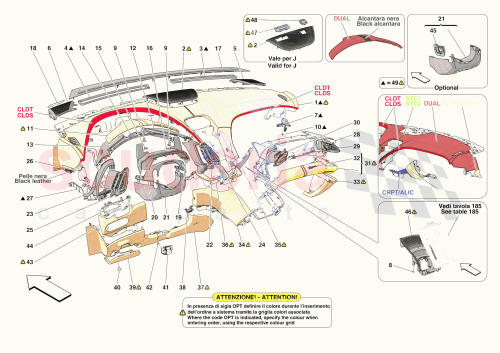 Part Diagram for Ferrari 806324