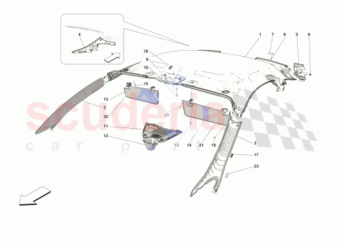 Part Diagram for Ferrari 773604