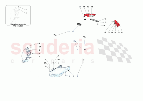 Part Diagram for Ferrari 939987