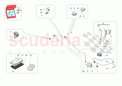 Part Diagram for Ferrari 908020