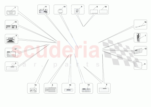 Part Diagram for Ferrari 949498