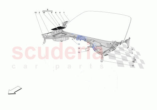 Part Diagram for Ferrari 852829