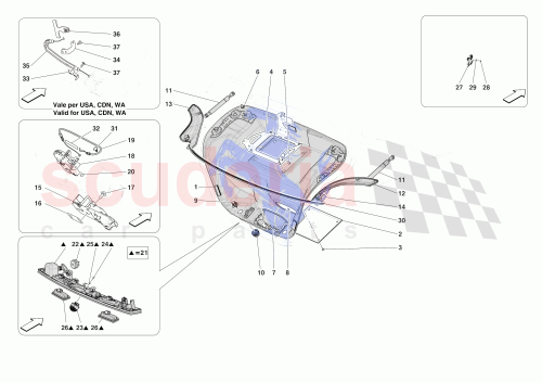 Part Diagram for Ferrari 948318
