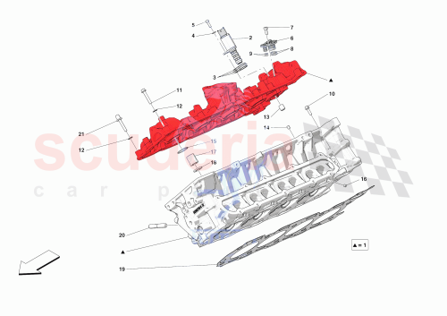 Part Diagram for Ferrari 981908