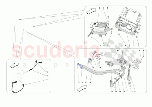 Part Diagram for Ferrari 824403
