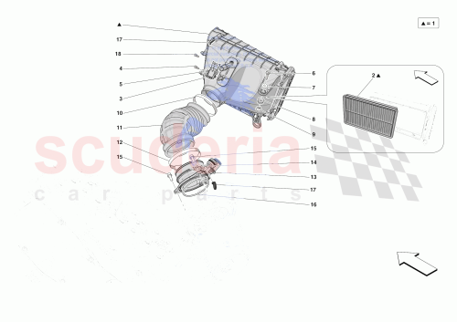Part Diagram for Ferrari 882357
