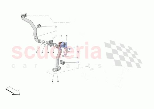 Part Diagram for Ferrari 890656