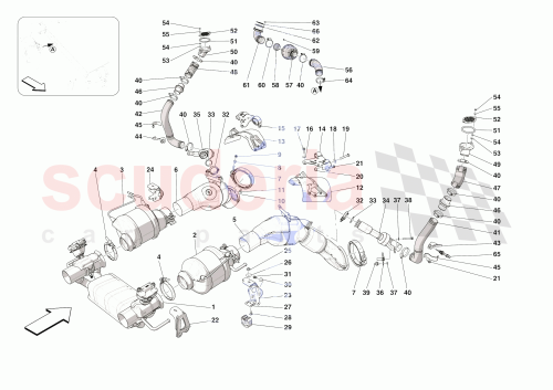 Part Diagram for Ferrari 981838