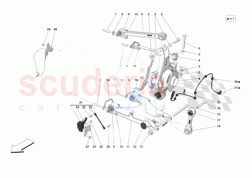 Part Diagram for Ferrari 871830
