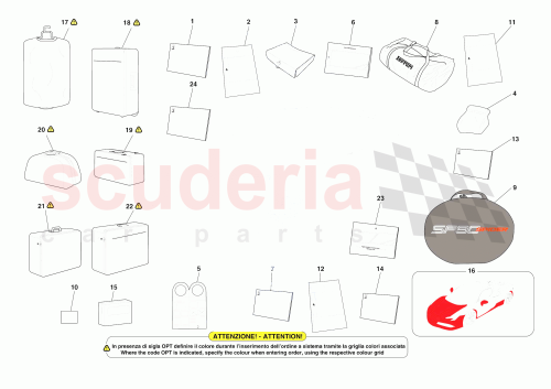Part Diagram for Ferrari 70005330