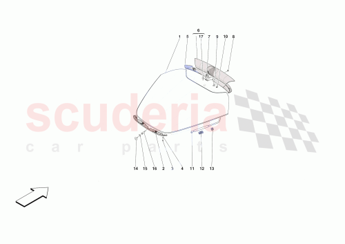 Part Diagram for Ferrari 867046