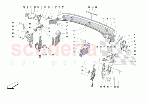 Part Diagram for Ferrari 815181