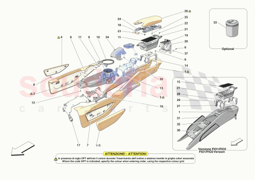 Part Diagram for Ferrari 892645