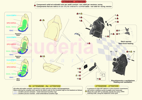 Part Diagram for Ferrari 872364