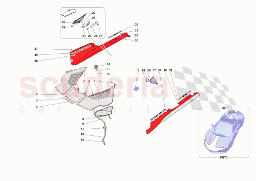 Part Diagram for Ferrari 933595
