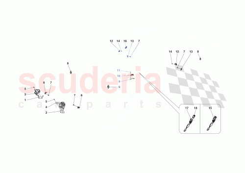 Part Diagram for Ferrari 860911