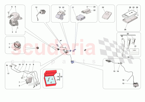 Part Diagram for Ferrari 816868