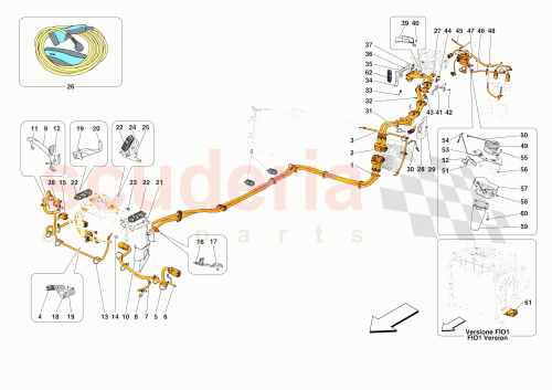 Part Diagram for Ferrari 917256