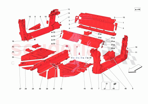 Part Diagram for Ferrari 985864948