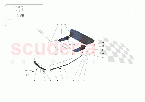 Part Diagram for Ferrari 878408