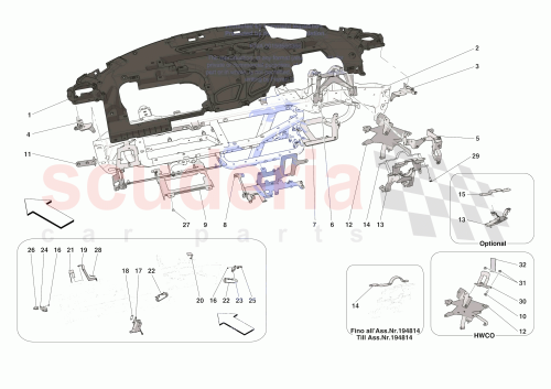 Part Diagram for Ferrari 838455