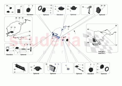 Part Diagram for Ferrari 940519