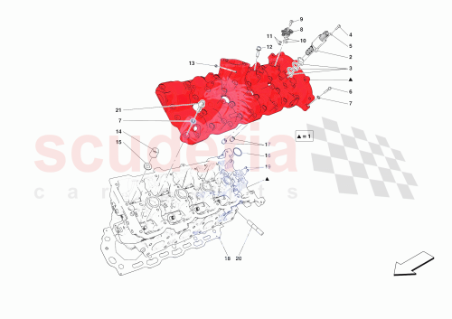 Part Diagram for Ferrari 978197