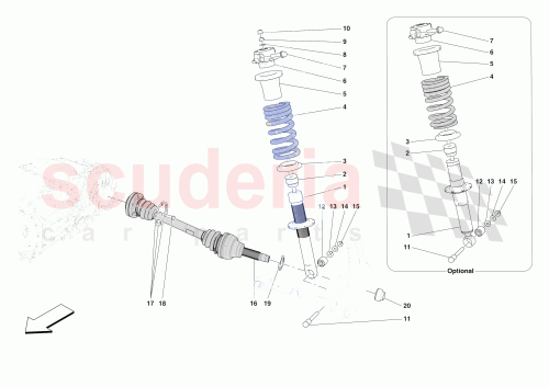Part Diagram for Ferrari 000989994