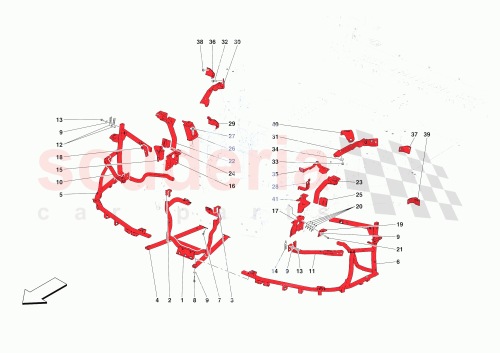 Part Diagram for Ferrari 868521