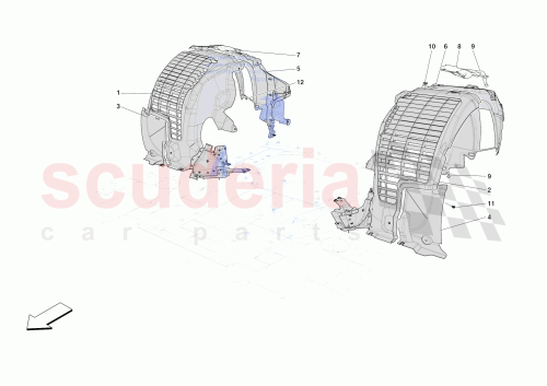 Part Diagram for Ferrari 986768