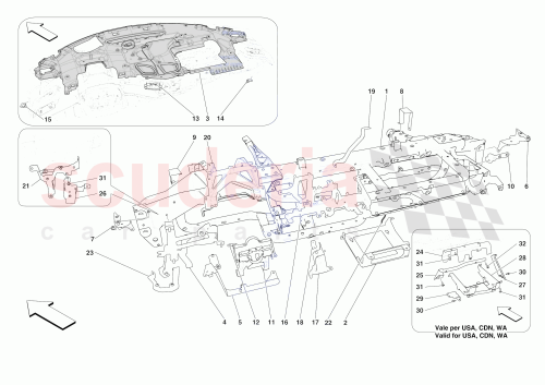 Part Diagram for Ferrari 959482