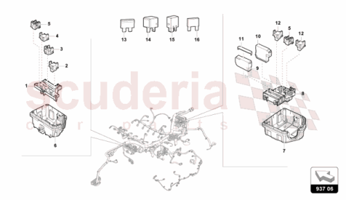 Part Diagram for Lamborghini 8K0941824A
