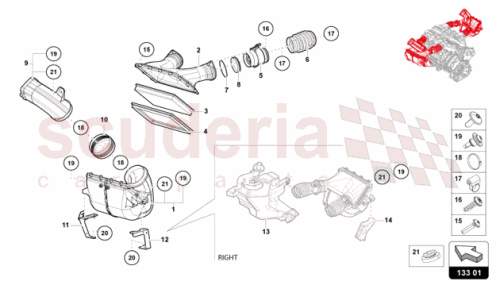 Part Diagram for Lamborghini N91057601