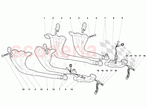 Part Diagram for Lamborghini 0R1470226