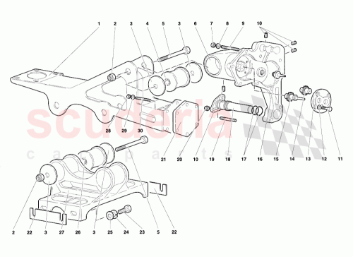 Part Diagram for Lamborghini 004130884