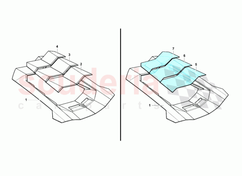 Part Diagram for Lamborghini 476827632A