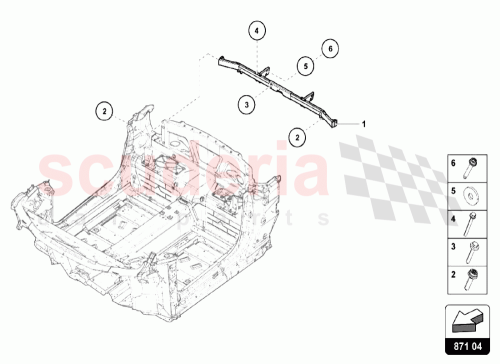 Part Diagram for Lamborghini N90696702