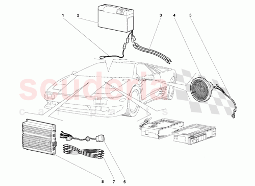 Part Diagram for Lamborghini 006130762