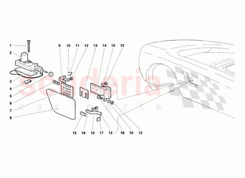 Part Diagram for Lamborghini 009490507
