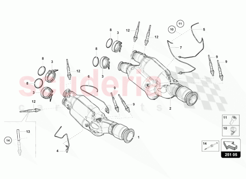 Part Diagram for Lamborghini N10160002