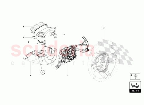 Part Diagram for Lamborghini 470857192A