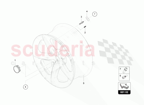 Part Diagram for Lamborghini 420601361A