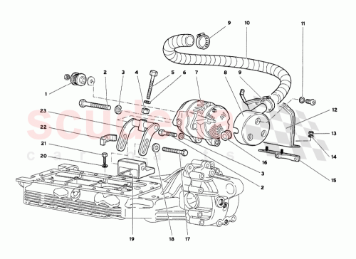 Part Diagram for Lamborghini 0016004962